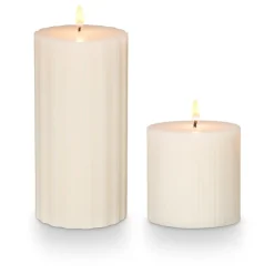 Winter White Small Fragranced Pillar Candle