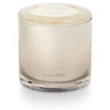Winter White Statement Glass Candle