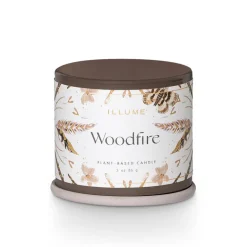 Woodfire Demi Vanity Tin Candle