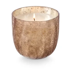 Woodfire Large Boxed Crackle Glass Candle