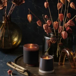 Woodfire Mercury Pumpkin Candle