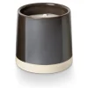 Woodfire Shine Ceramic Candle
