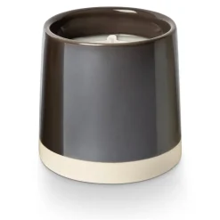 Woodfire Shine Ceramic Candle