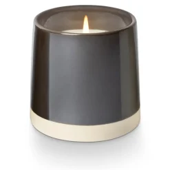 Woodfire Shine Ceramic Candle