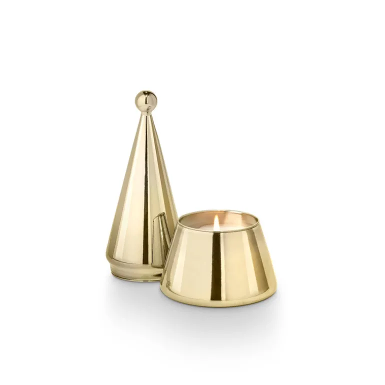 Woodfire Small High Shine Tree Candle