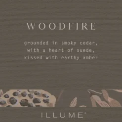 Woodfire Small High Shine Tree Candle