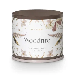 Woodfire Vanity Tin Candle